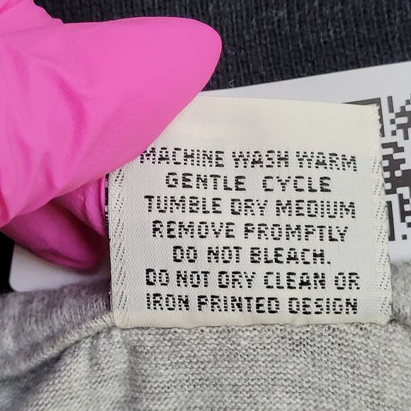 Vintage New-Orleans Polo Shirt Teens Large 18x26 Gray - Picture 7 of 13